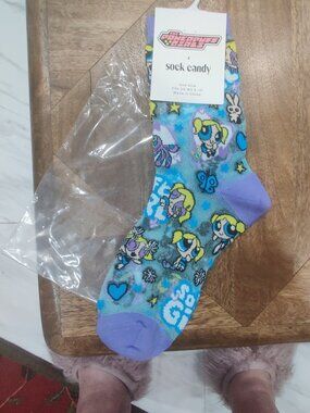 Sock Candy Powerpuff girls socks OS New